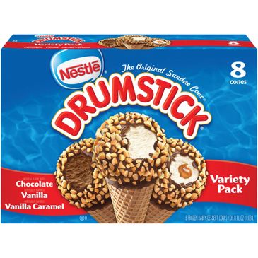 Nestle Drumstick Sundae Cones. ABC Vending Puts These in Our Micro Market Machines Along With Several Other Ice Cream Products.