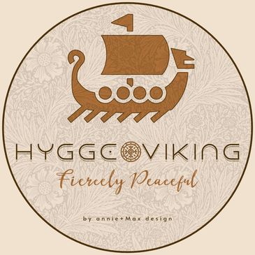 Live Fiercely Peaceful and Fearlessly Cozy with Hygge Viking.