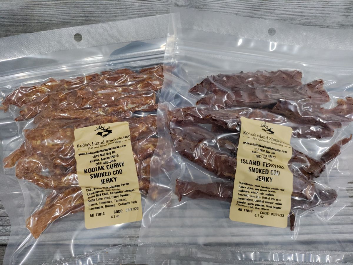 Smoked Cod Jerky Pack