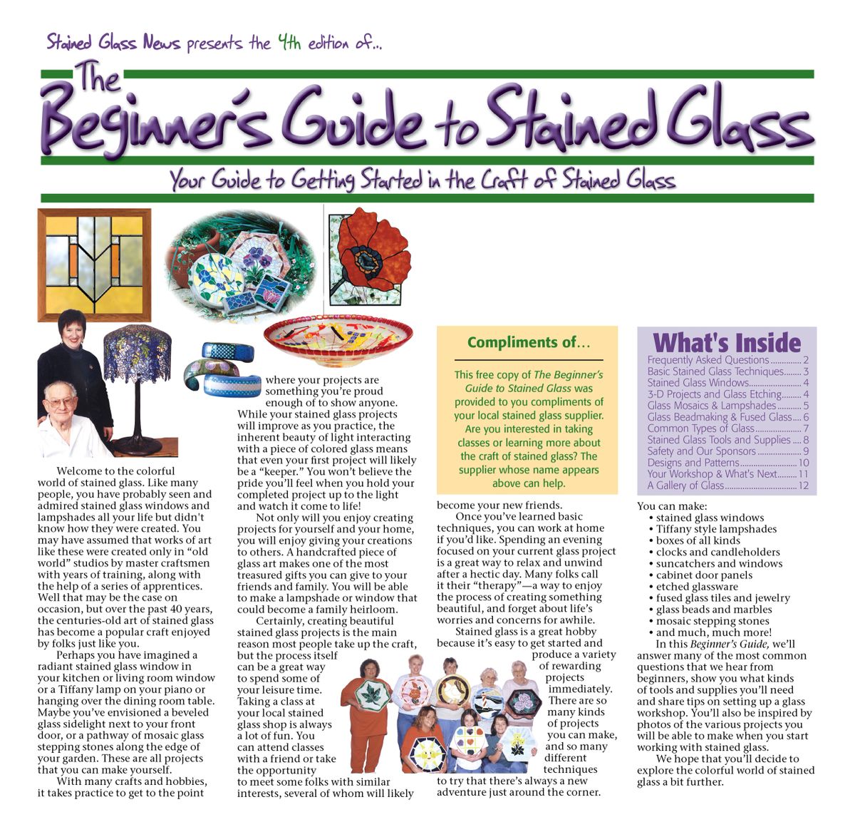 The Beginners Guide to Stained Glass International