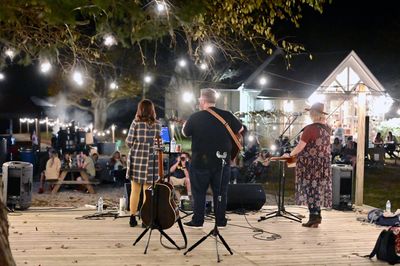 Live music event at the winery.