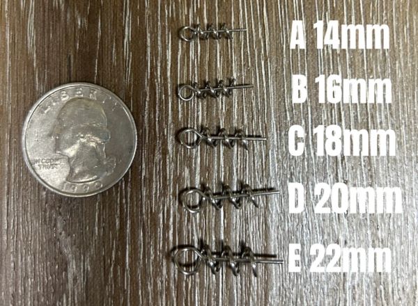 SW CENTER PIN SCREW LOCKS