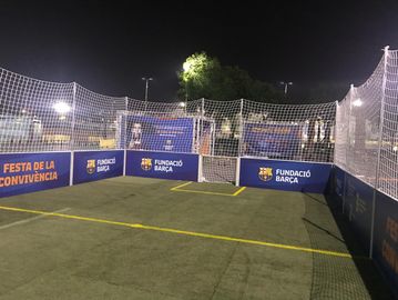 Campo de fútbol 3x3 tamaño 15x8 desmontable