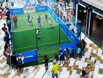 Pista de fútbol 3 desmontable