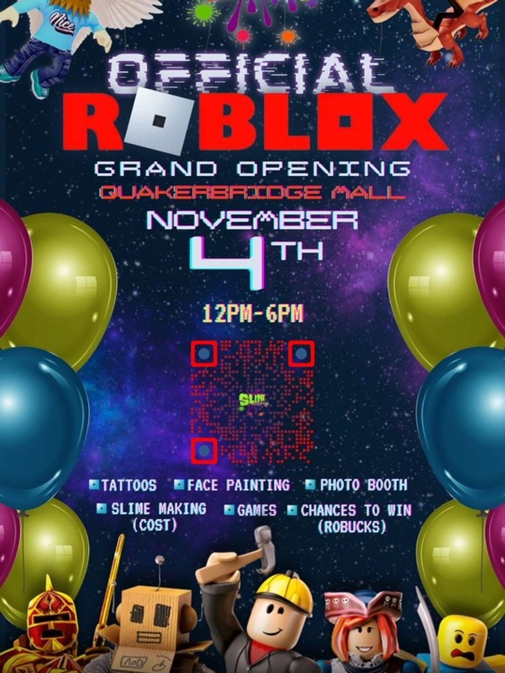 Roblox and Slime — Youth Event
