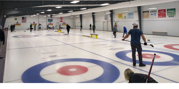 Curling at the Brainerd Lakes Curling Club.