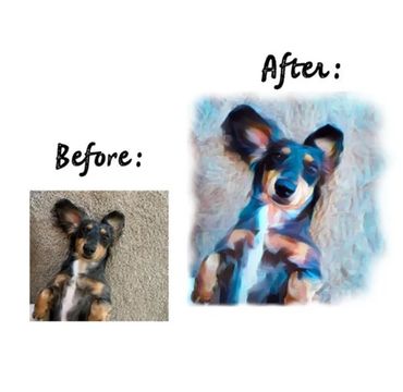 Artist recreation of your pet