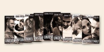 The Men of the First Brigade series by Erin FitzGerald, book covers