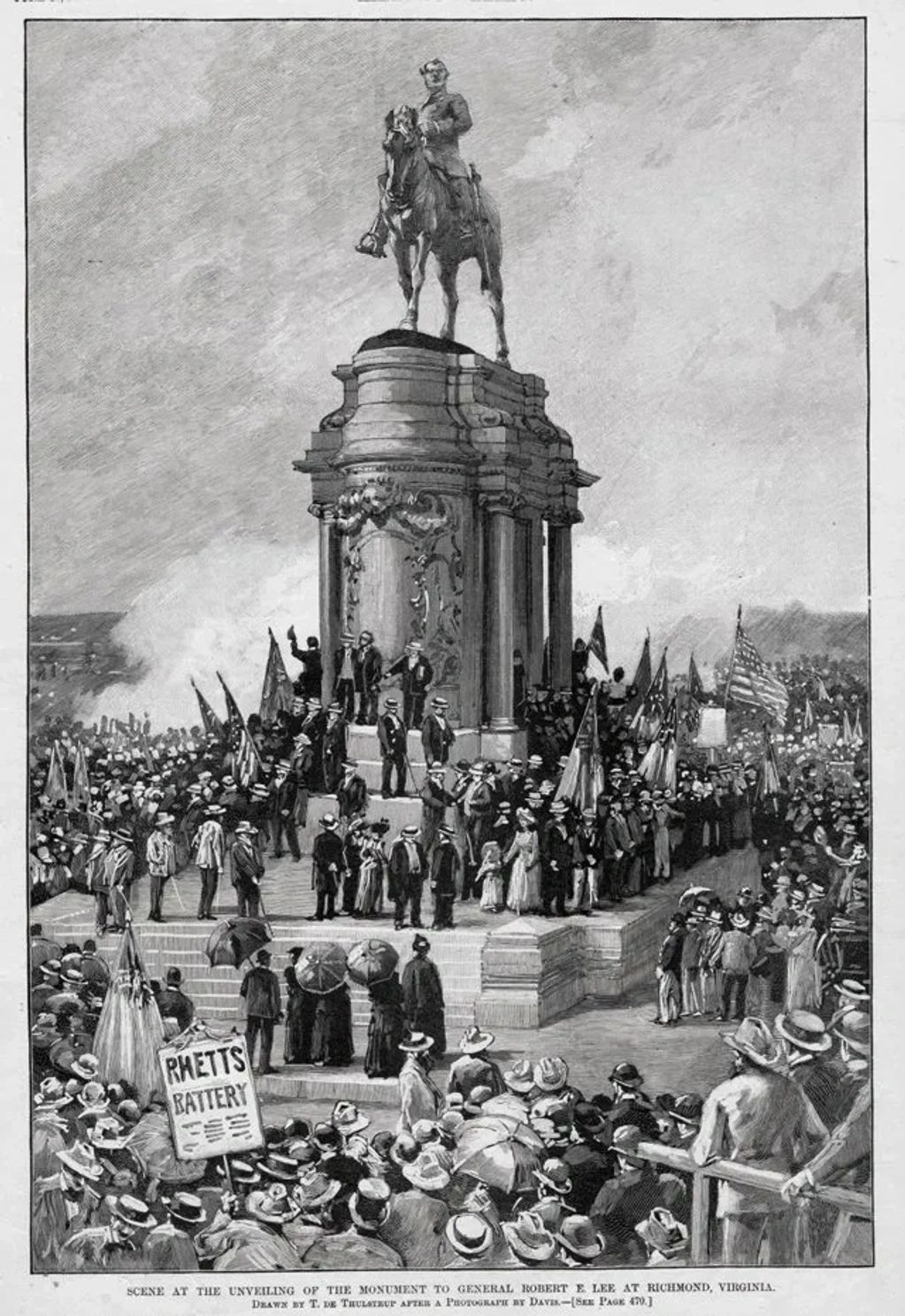 Lee Monument opening