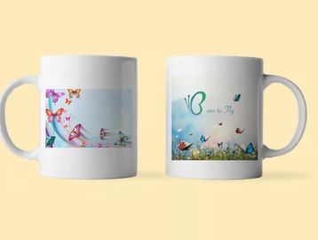 Born to Fly Mug