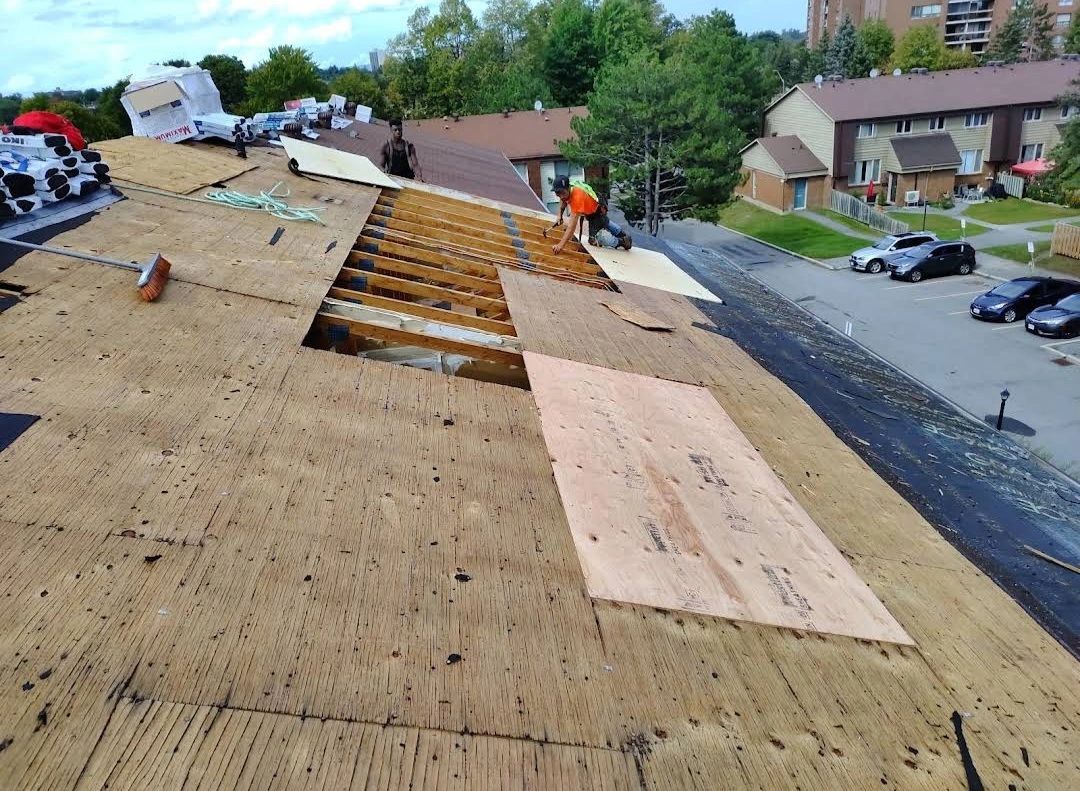 Roof deck replacement