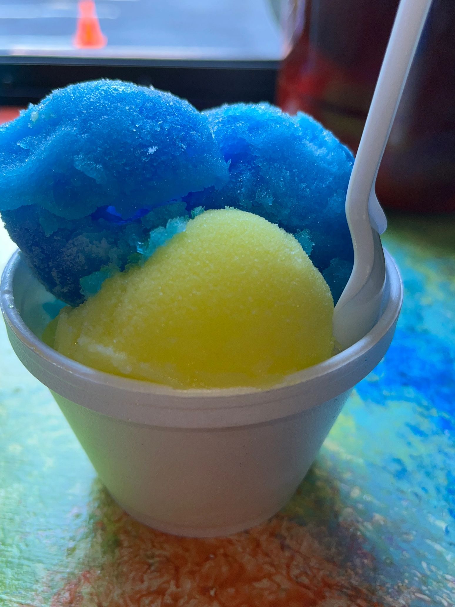 Blue Raspberry and Pineapple