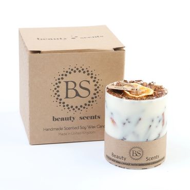 Beauty Scents handmade candle 