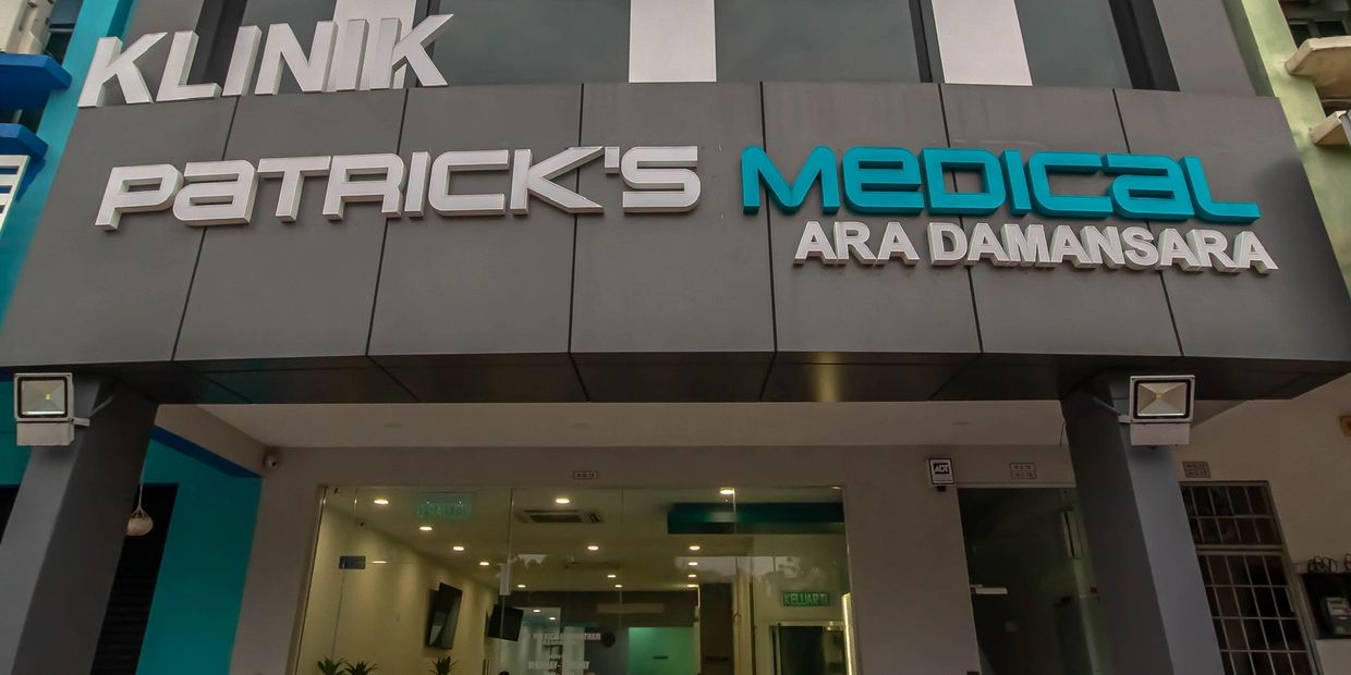 Klinik Patricks Medical Ara Damansara- 47301 Petaling Jaya, Selangor. Near Tropicana & Saujana