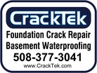 Cracktek Foundation Crack Repair