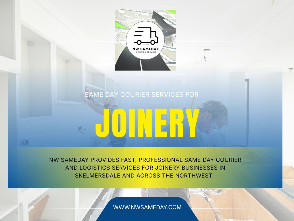 NW Sameday provides fast, professional same day courier and logistics services for Joinery