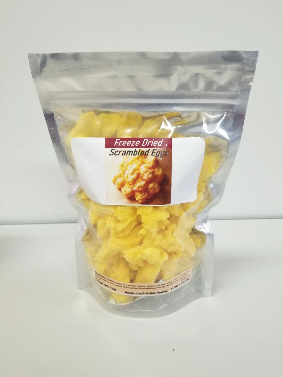 Freeze Dried Scrambled Eggs