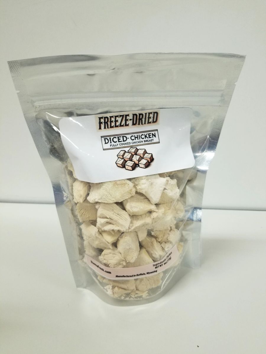 Freeze Dried Diced Chicken