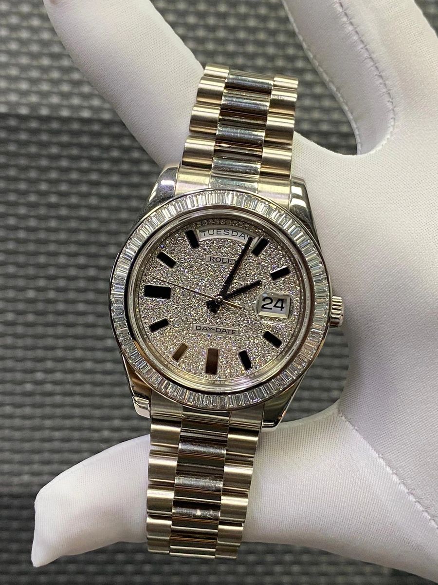 Baguette bezel rolex Outlet