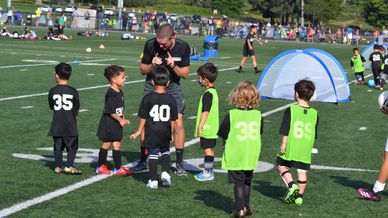 Morris United STA Coach, Coaching Super Soccer Development Players