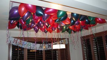 Ceiling Balloons are a creative, yet simple way to elevate your party no matter the theme.