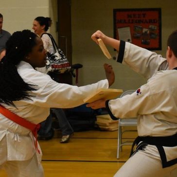 Power and Strength in Karate Board Breaking