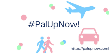 PalUpNow! Flights and Rides met en relation des personnes anxieuses avec des amis.