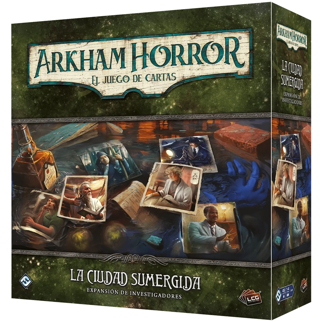 Arkham Horror LCG - La ciudad sumergida exp. Investigadores en Español