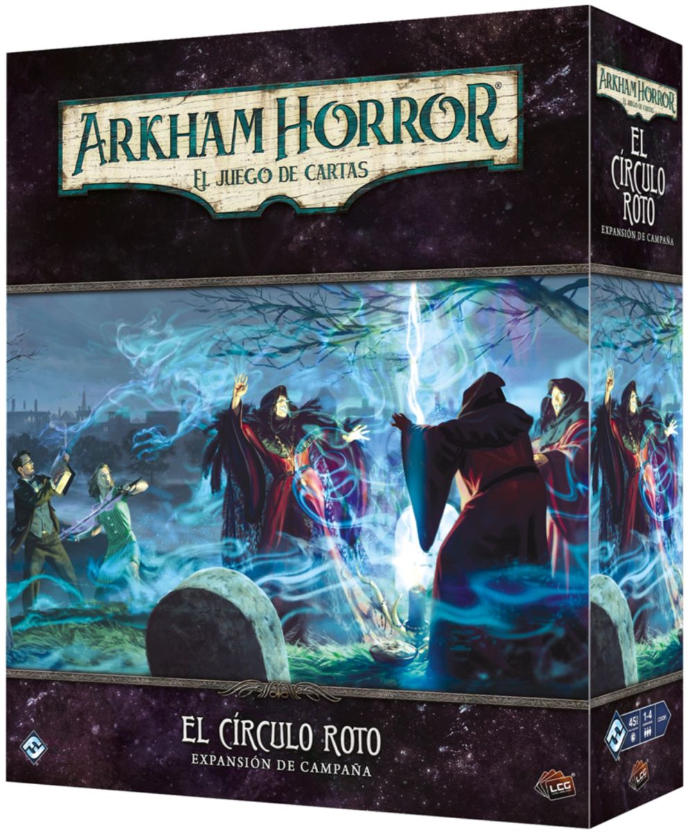 Arkham Horror El circulo roto (Expansión de Campaña) El Juego de Cartas en Español