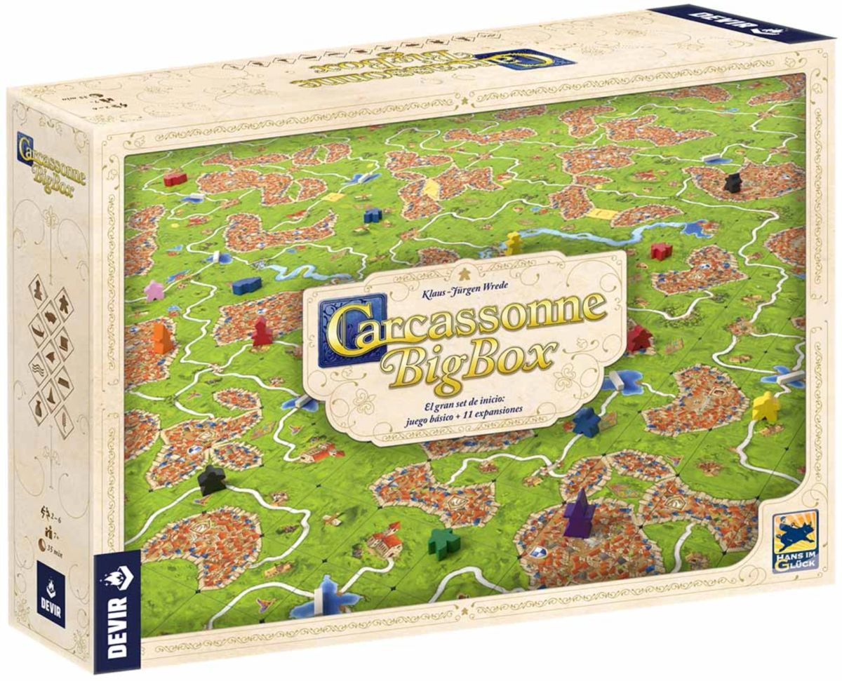 Carcassonne Big Box en español