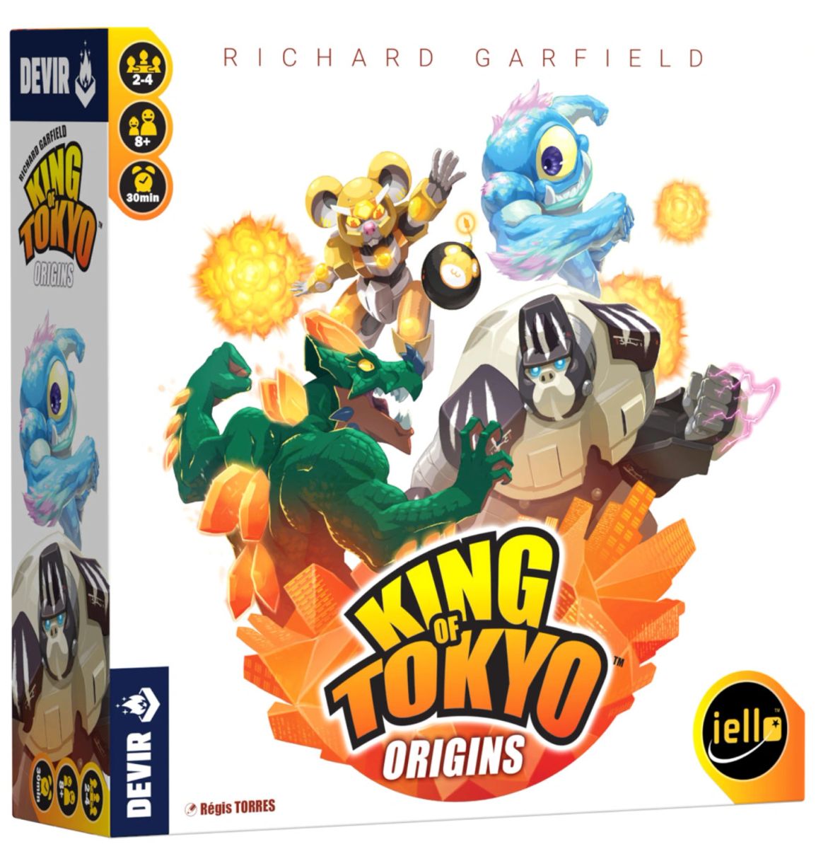 King of Tokyo Origins en español