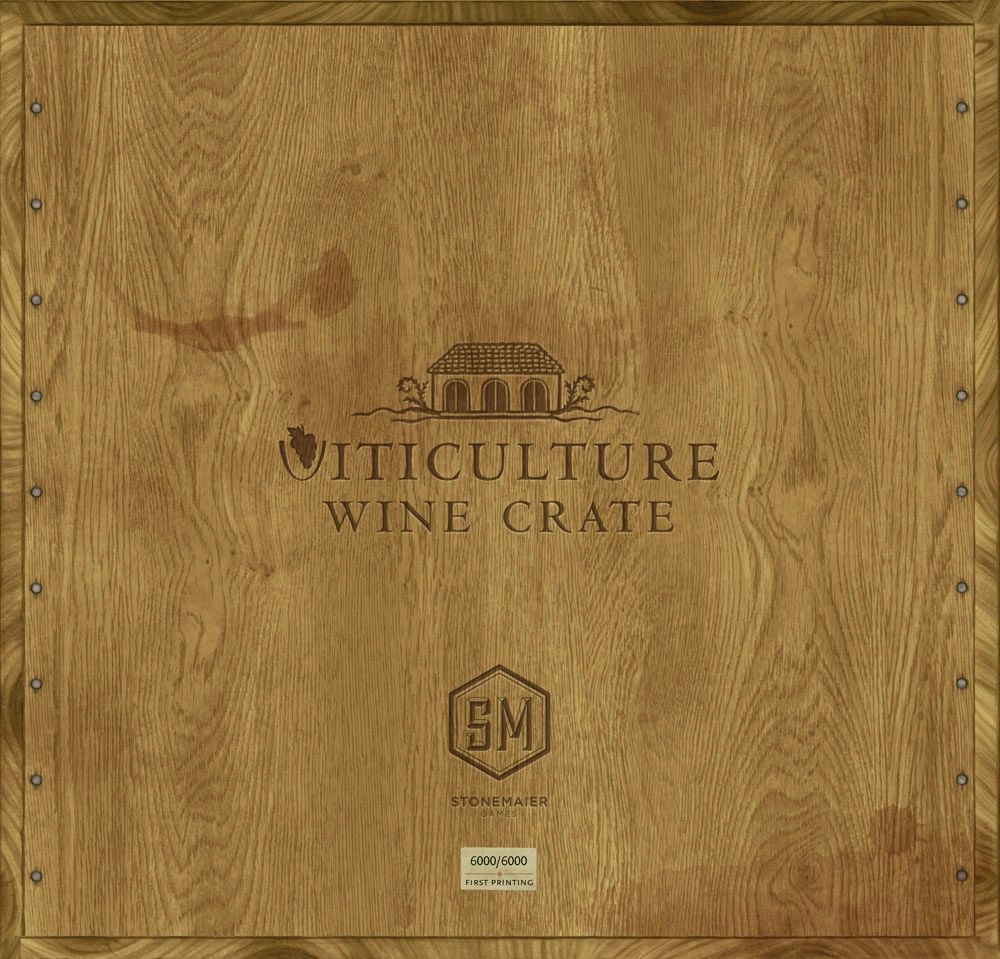 Viticulture World + Wine crate en español