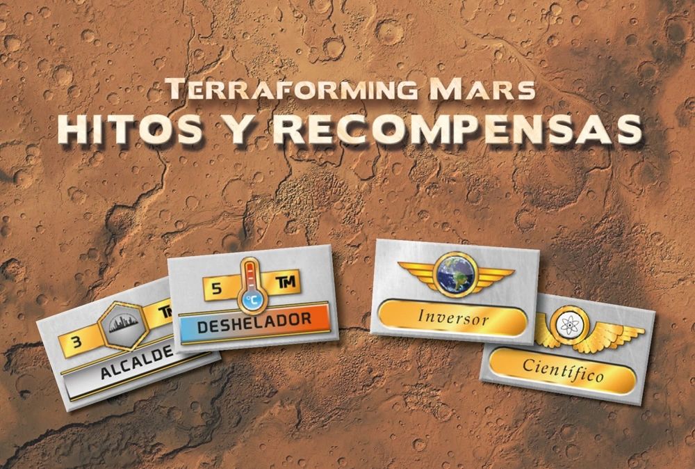 Terraforming Mars Hitos y recompensas en español