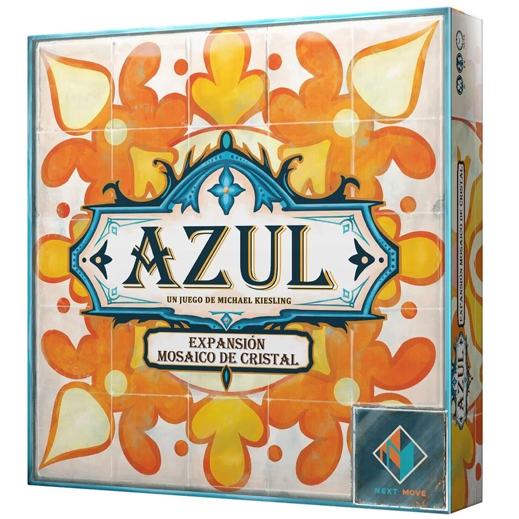 Azul Mosaico de cristal (Español)