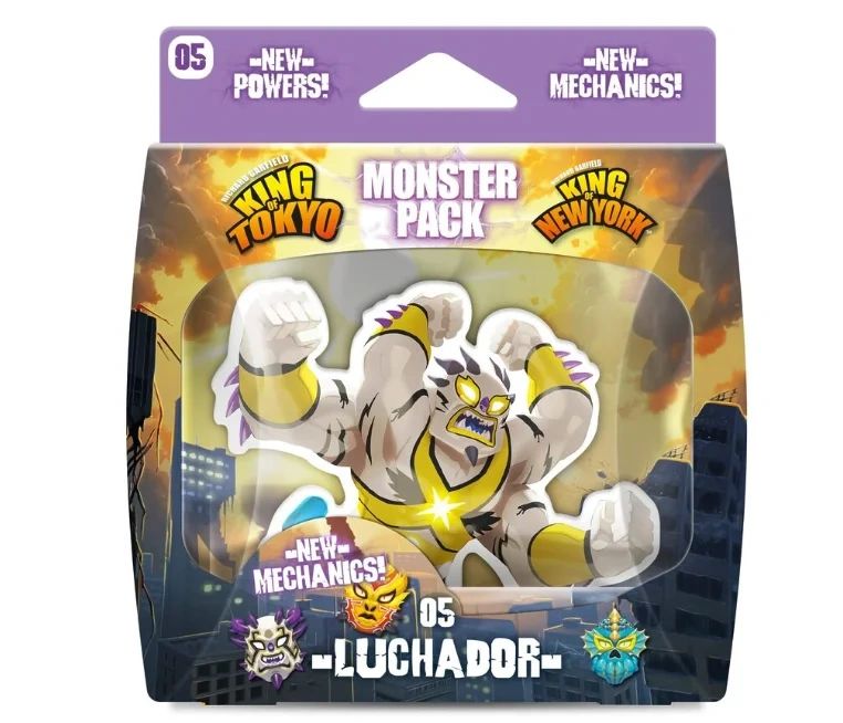 King Of Tokyo: Luchador monster Pack (Español)