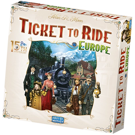 Ticket To Ride Europe 15 Anniversary