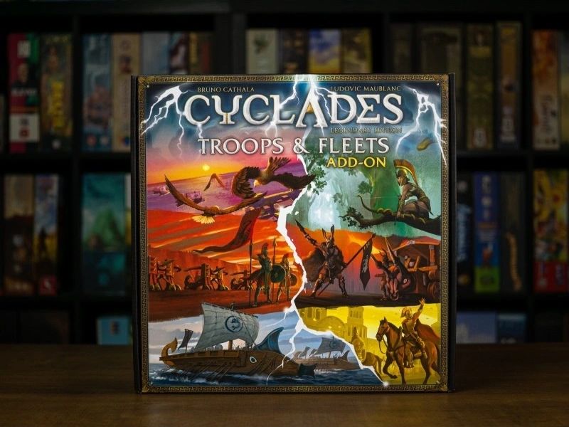 Cyclades Edición legendaria Tropas y Flotas