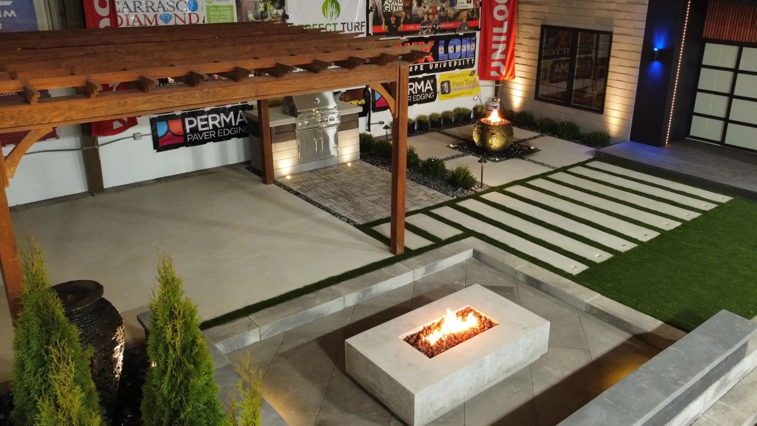 Paver Patios, Landscaping Camargo Landscaping Chicago, Illinois