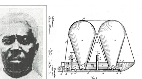 First Patented airship