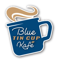 Blue Tin Cup Kafe