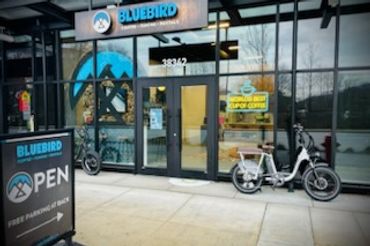 Bluebird Store Front in Squamish