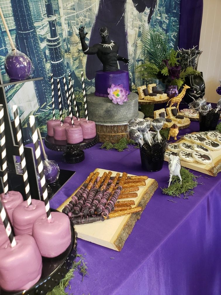 Black Panther Birthday Party Ideas | Photo 1 of 39 | Catch My Party