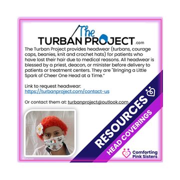 Free Head Coverings for Cancer Patients