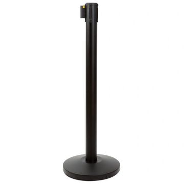 Black stanchion