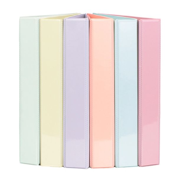 Nouveau relieur couleur pastel