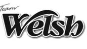 Team welsh logo in black color 