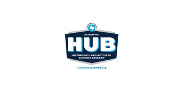 Texas HUB badge