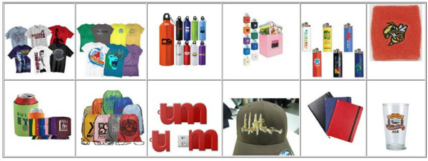 See thousands of item you can logo at www.rockstarpromos.com