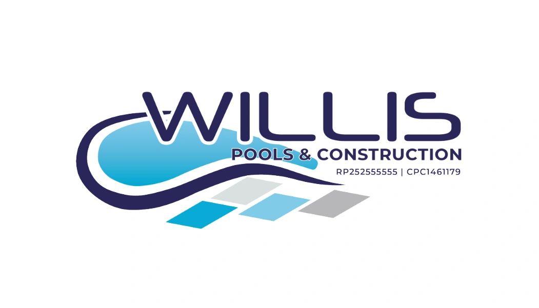 Logo for Willis Pool Service with contact details for Tyler Willis.