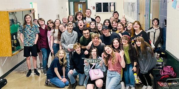 Cast and crew of "The Addams Family"(Spring Musical 2023)